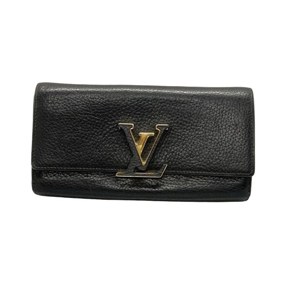 Auth LOUIS VUITTON Portefeuille Capsine M61248 Noir Capucines - MI2135 - Picture 1 of 13